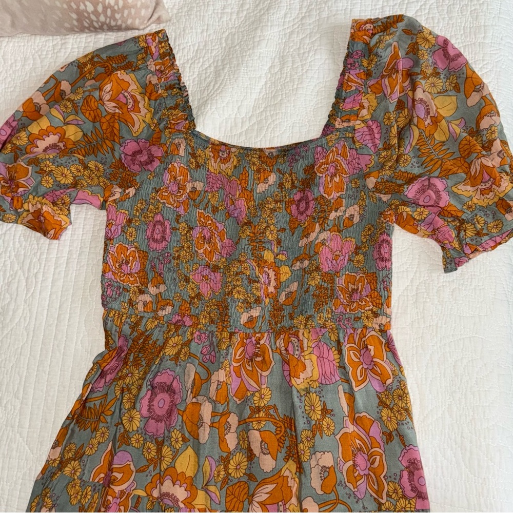 Floral Maxi Dress in Multicolor